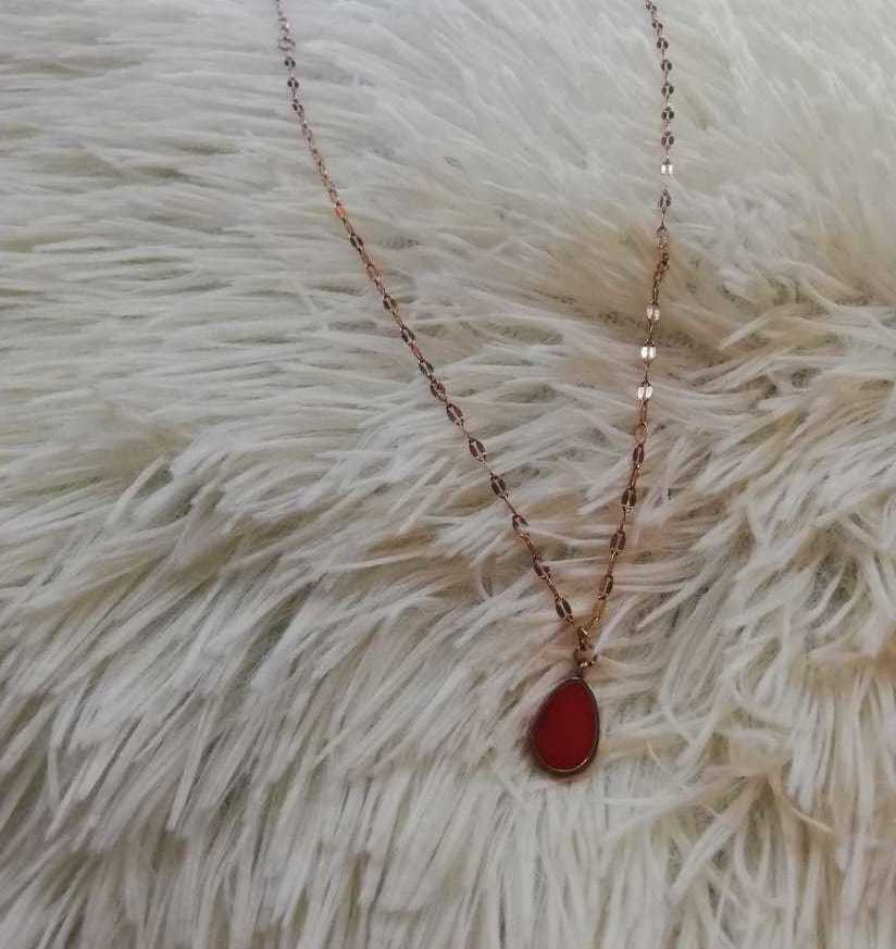 <span style="font-weight: bold; font-style: italic;">Collar Rubí&nbsp;</span>